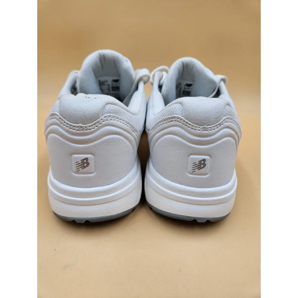 New Balance 813 Womens Size 11 White Leather Rollbar Walking Shoes WW813WT EUC